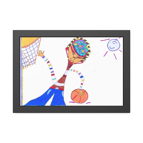 Dribble, Framed Paper Posters