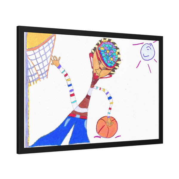 Dribble, Framed Paper Posters