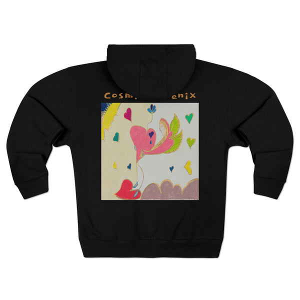 Cosmic Phoenix (2nd Edition) Unisex Zip Hoodie