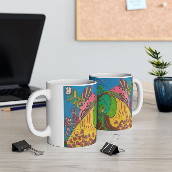 Whimsical Wonderland, (Expanded View), Ceramic Mug