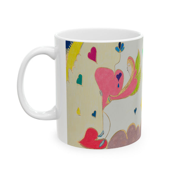 Cosmic Phoenix (2nd Edition) (Expanded View) Ceramic Mug (11oz) (15oz)