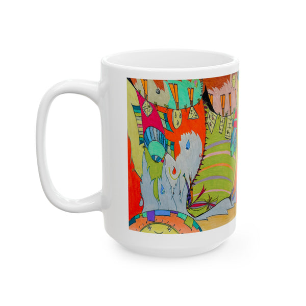 Hang Your Stockings, Ceramic Mug, (11oz, 15oz)