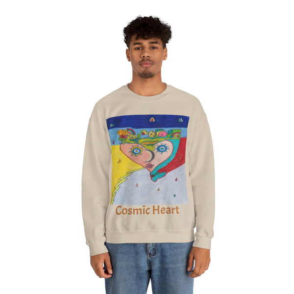 Cosmic Heart (1st Edition), Unisex Heavy Blend™ Crewneck Sweatshirt