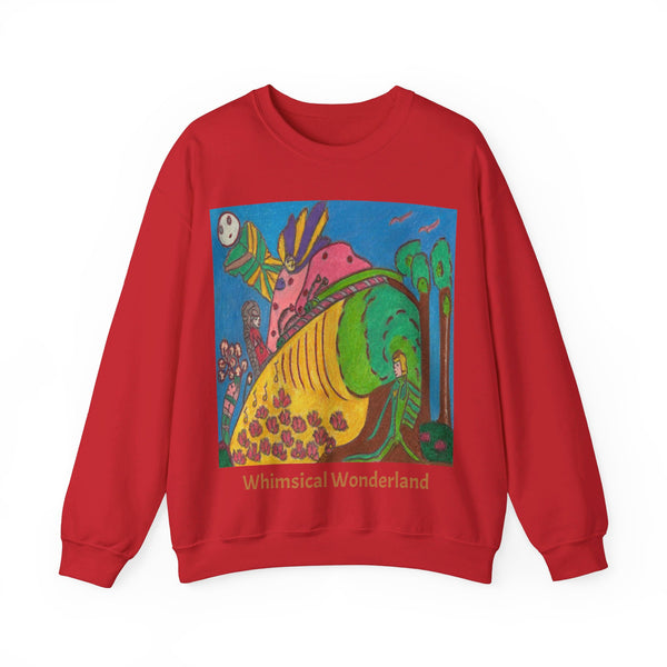 Whimsical Wonderland, Unisex Heavy Blend™ Crewneck Sweatshirt