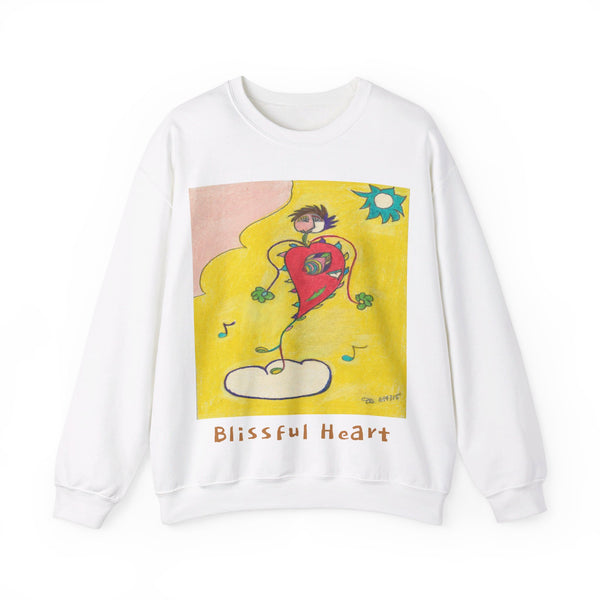 Blissful Heart (Dancer), Unisex Heavy Blend™ Crewneck Sweatshirt