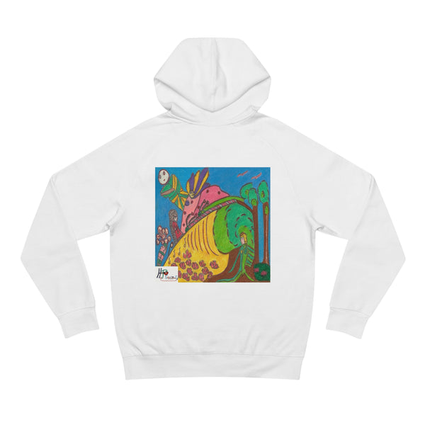 Elephant Call, Spread Your Love into a Woods' Wide Web! Unisex Supply Hoodie