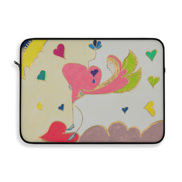 Let Your Heart Rise From The Ashes Like a Cosmic Phoenix! (2nd Edition) Laptop Sleeve