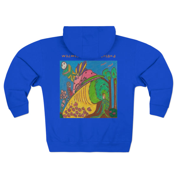 Whimsical Wonderland, Unisex Zip Hoodie