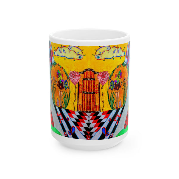 When The Shoe Fits, (Expanded View) Ceramic Mug (11oz) (15oz)