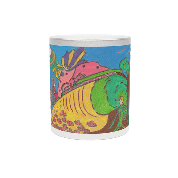 Whimsical Wonderland, Metallic Mug (Silver\Gold)