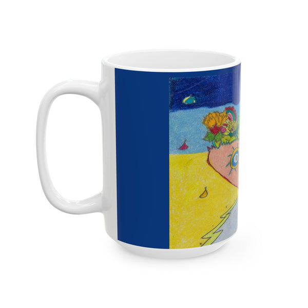 Cosmic Heart (1st Edition) Ceramic Mug, (11oz, 15oz)