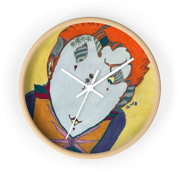 Red Head, Wall Clock