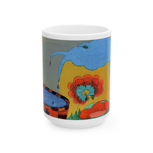 Gentle Drizzle, Ceramic Mug, (11oz, 15oz)