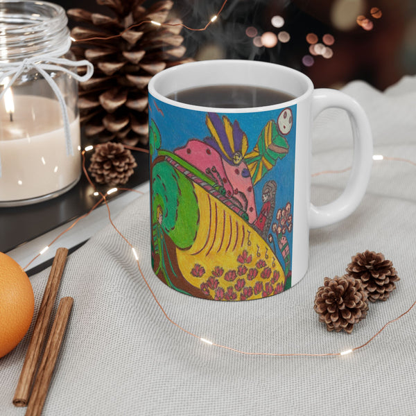 Whimsical Wonderland, (Expanded View), Ceramic Mug