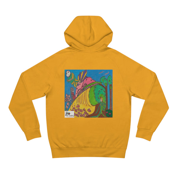 Elephant Call, Spread Your Love into a Woods' Wide Web! Unisex Supply Hoodie