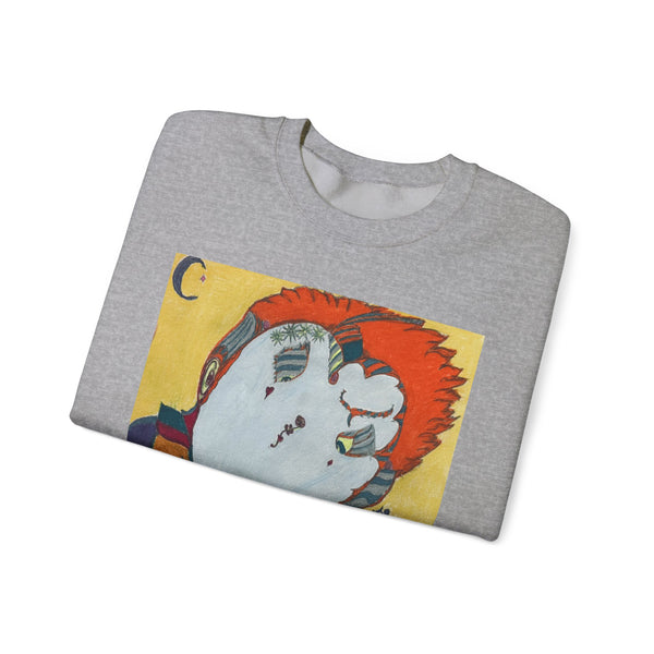 Red Head, Unisex Heavy Blend™ Crewneck Sweatshirt