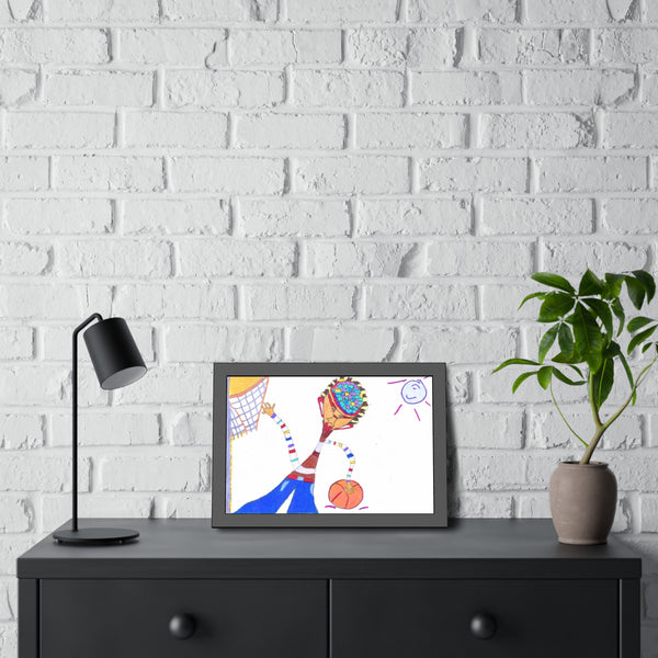 Dribble, Framed Paper Posters