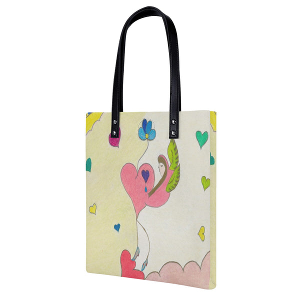 Cosmic Phoenix (1st Edition) PU Leather Handbag