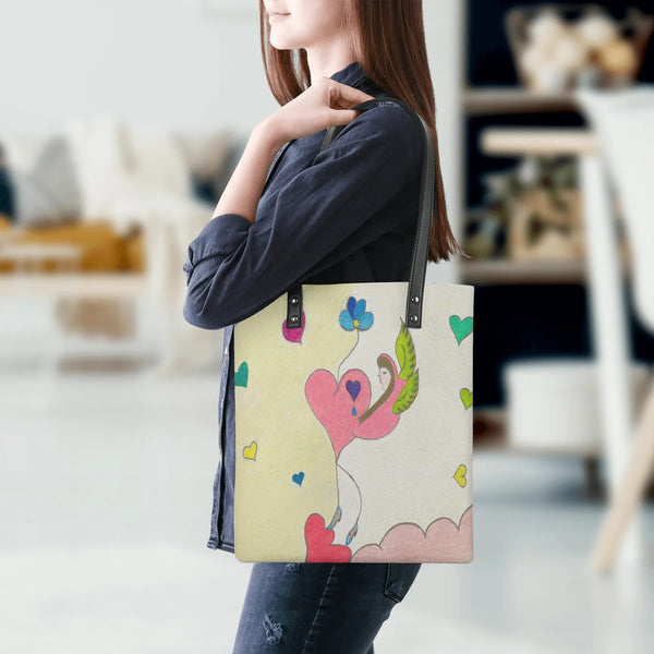 Cosmic Phoenix (1st Edition) PU Leather Handbag