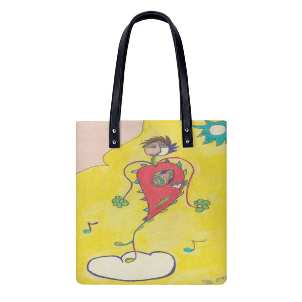 Blissful Dancer, PU Leather Handbag