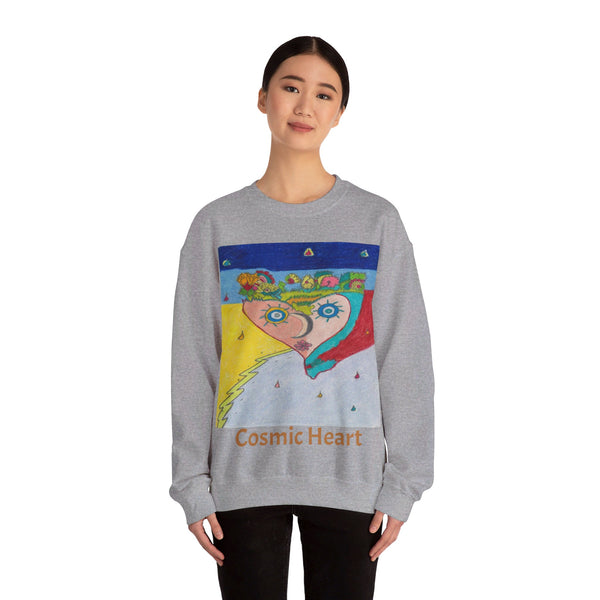 Cosmic Heart (1st Edition), Unisex Heavy Blend™ Crewneck Sweatshirt