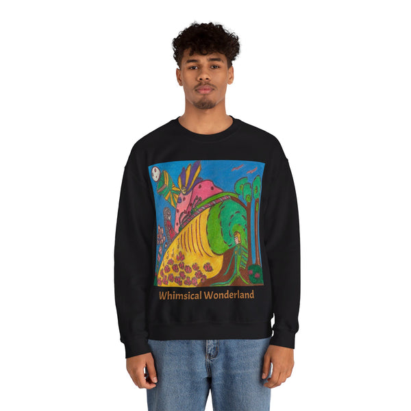 Whimsical Wonderland, Unisex Heavy Blend™ Crewneck Sweatshirt