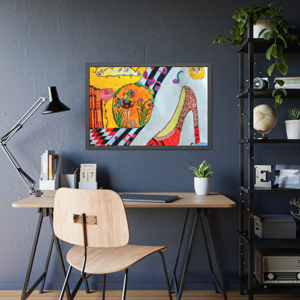 When The Shoe Fits, Framed Paper Posters
