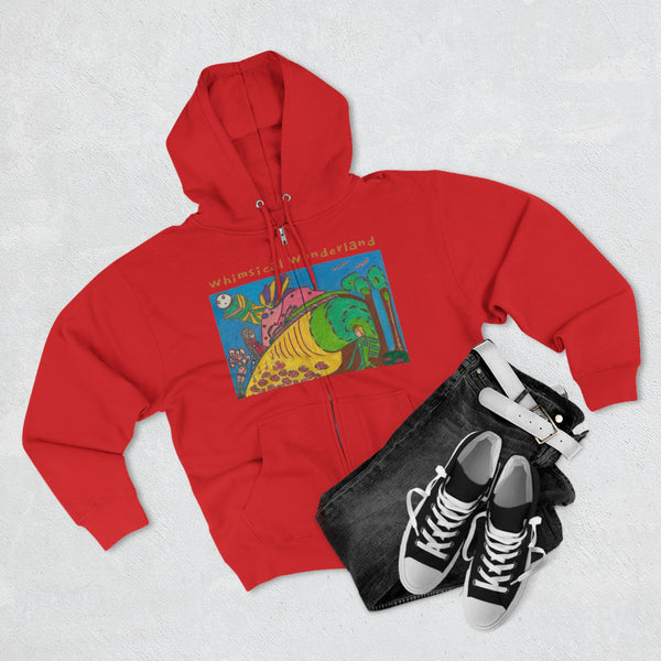 Whimsical Wonderland, Unisex Zip Hoodie