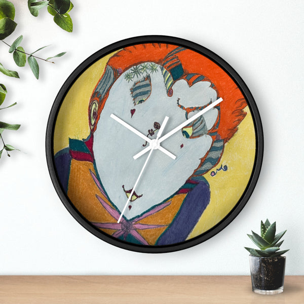 Red Head, Wall Clock