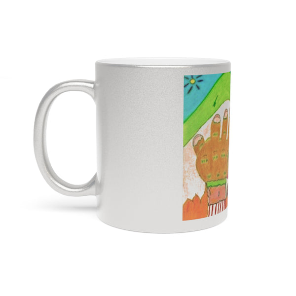 Blindspot (Bright Edition), Metallic Mug (Silver\Gold)