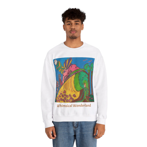 Whimsical Wonderland, Unisex Heavy Blend™ Crewneck Sweatshirt