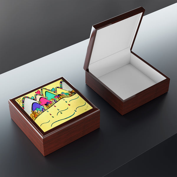 Jewelry Box - Mountain Adventure Scene