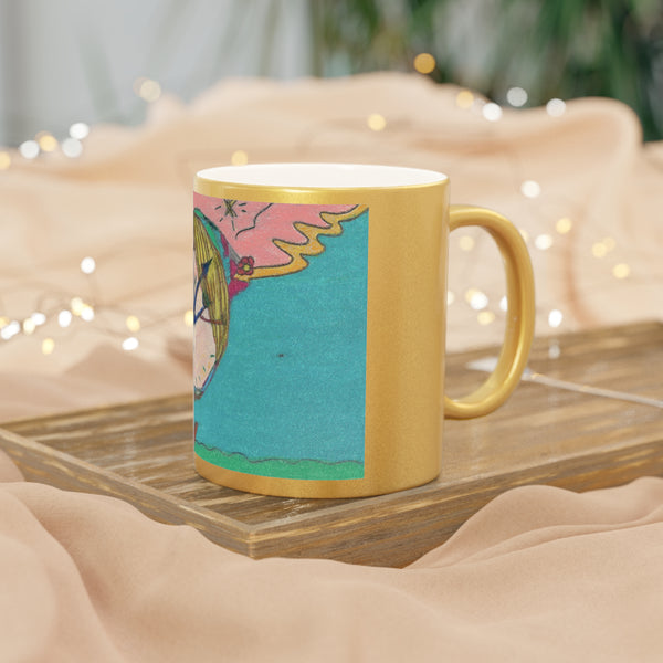 Wake Up (Timekeeper), Metallic Mug (Silver\Gold)