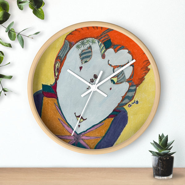 Red Head, Wall Clock