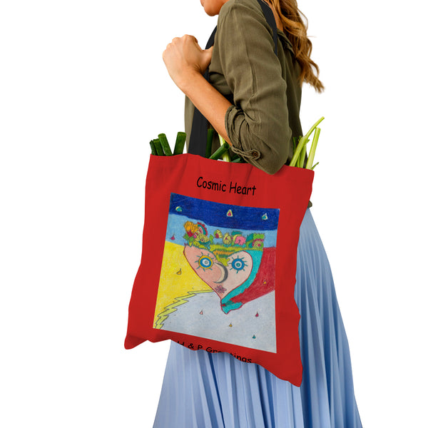 All Weathering Cosmic Heart, Weathers All Conditions (1st Edition) (Model 1) All Over Print Canvas Tote Bag(Model1697)(S