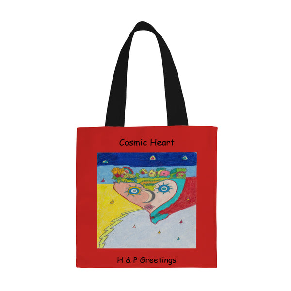 All Weathering Cosmic Heart, Weathers All Conditions (1st Edition) (Model 1) All Over Print Canvas Tote Bag(Model1697)(S
