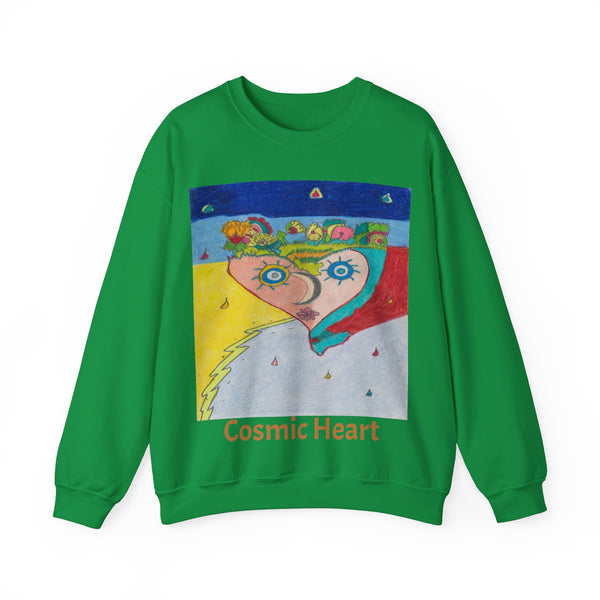 Cosmic Heart (1st Edition), Unisex Heavy Blend™ Crewneck Sweatshirt