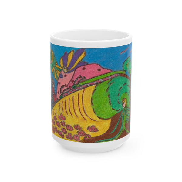 Whimsical Wonderland, Ceramic Mug (11oz) (15oz)