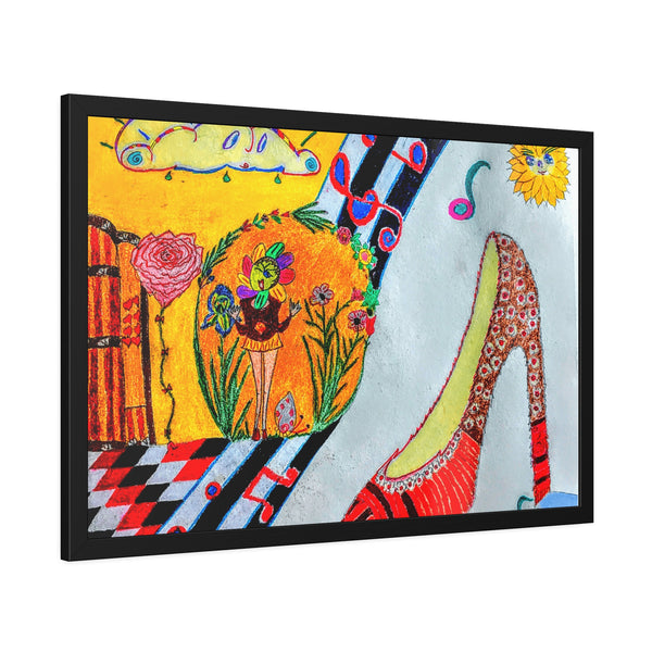 When The Shoe Fits, Framed Paper Posters
