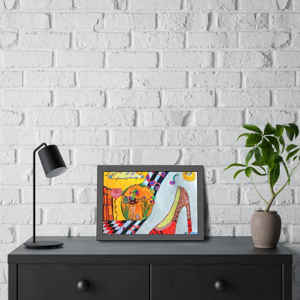 When The Shoe Fits, Framed Paper Posters