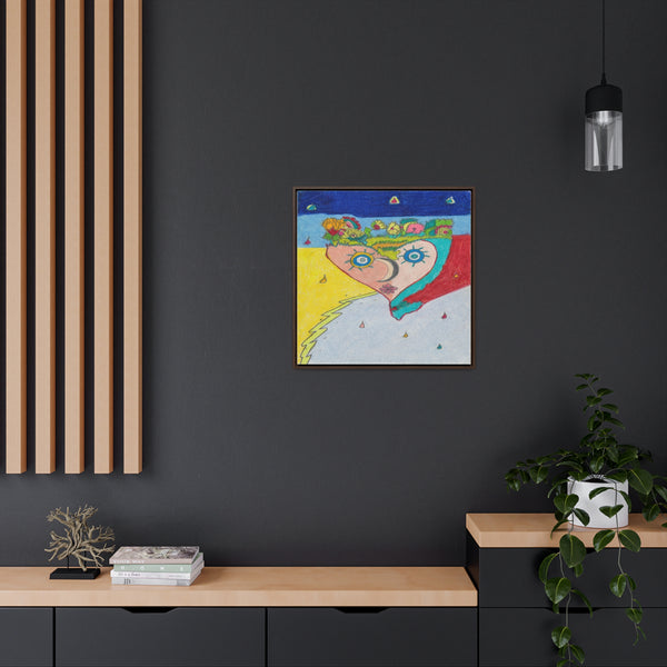 All Weathering Heart, Weathers All Conditions! (Gallery Canvas Wraps, Square Frame)