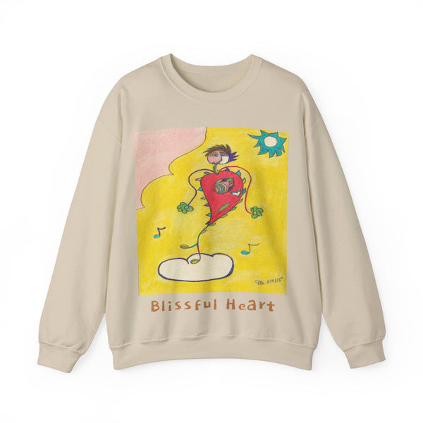 Blissful Heart (Dancer), Unisex Heavy Blend™ Crewneck Sweatshirt