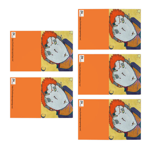 Red Head, Multi-Design Greeting Cards (5-Pack)