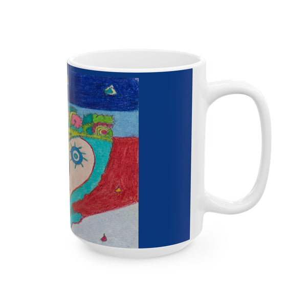 Cosmic Heart (1st Edition) Ceramic Mug, (11oz, 15oz)