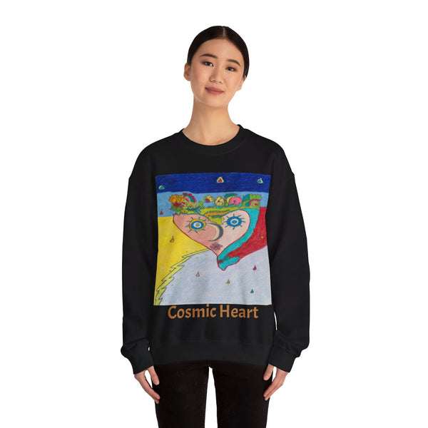 Cosmic Heart (1st Edition), Unisex Heavy Blend™ Crewneck Sweatshirt