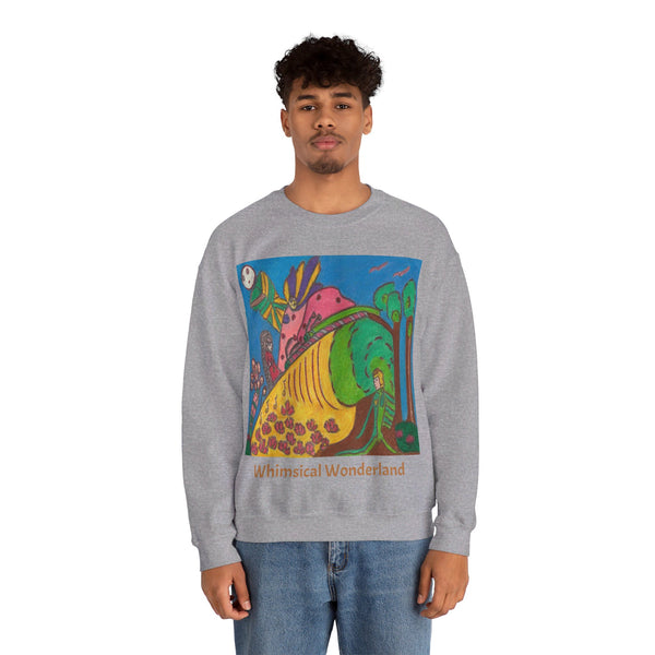 Whimsical Wonderland, Unisex Heavy Blend™ Crewneck Sweatshirt