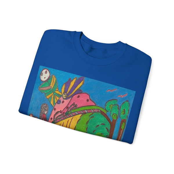 Whimsical Wonderland, Unisex Heavy Blend™ Crewneck Sweatshirt