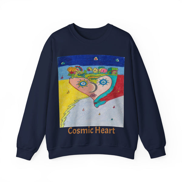 Cosmic Heart (1st Edition), Unisex Heavy Blend™ Crewneck Sweatshirt