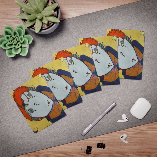 Red Head, Multi-Design Greeting Cards (5-Pack)