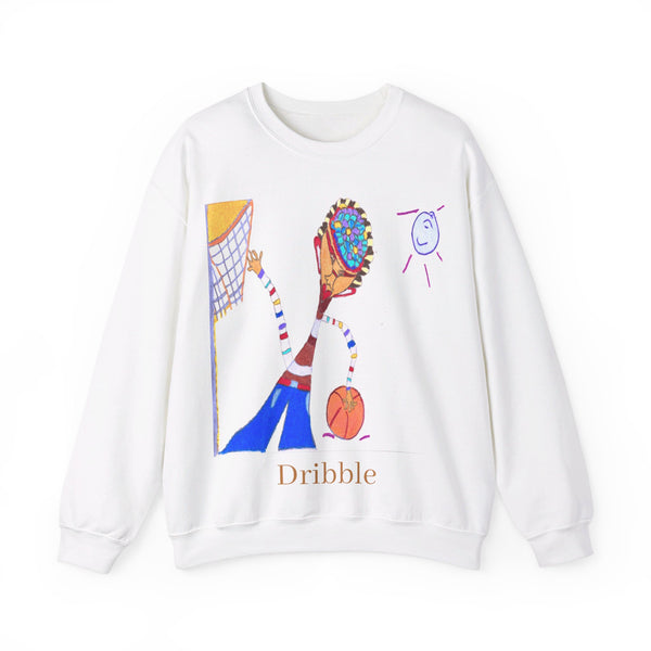 Dribble, Unisex Heavy Blend™ Crewneck Sweatshirt